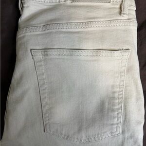 Zara Men's Light Cream Slim Jeans